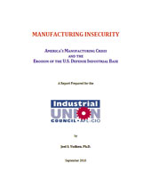 Manufacturing Insicurity